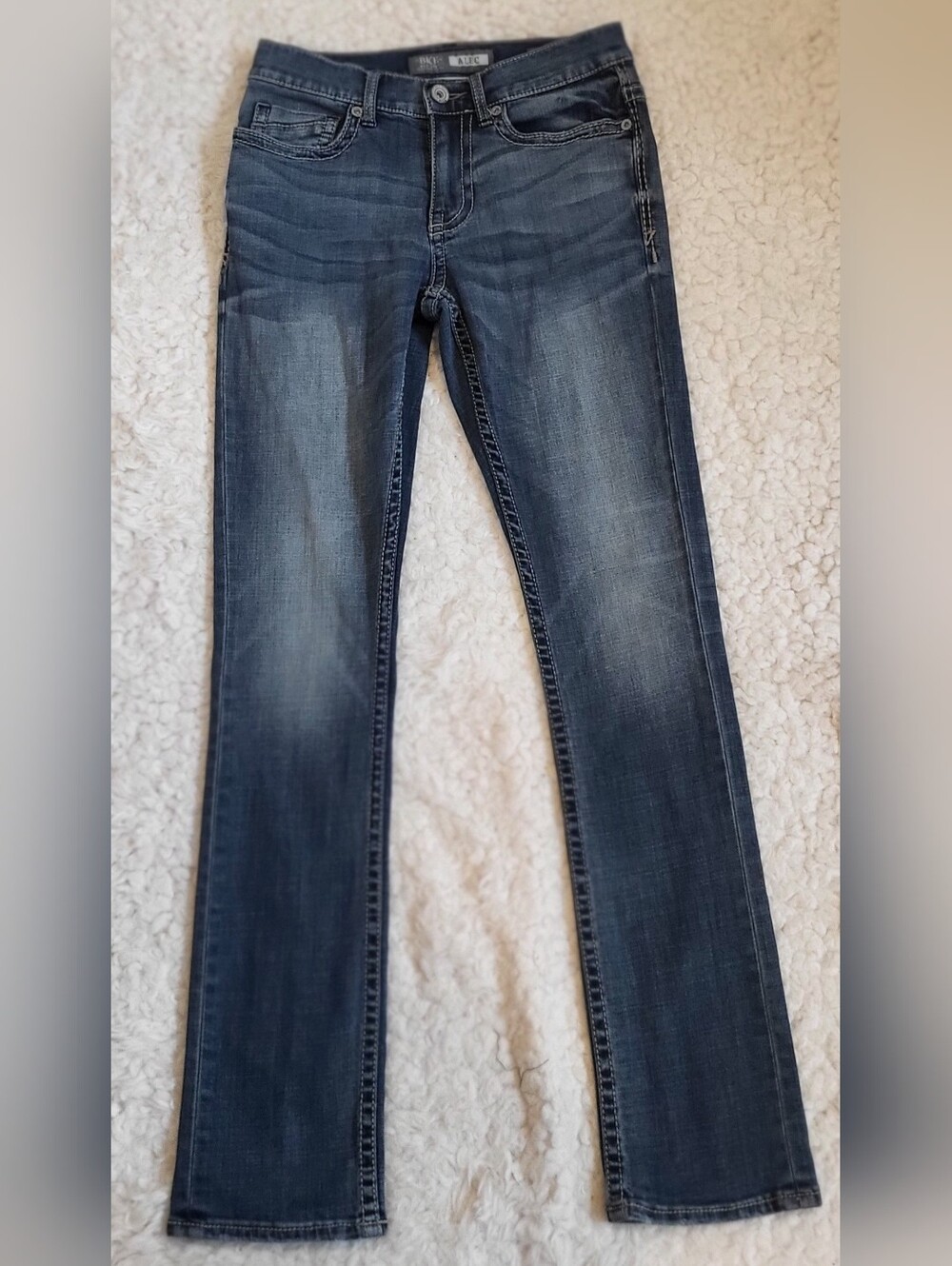Womens BKE Alec Jeans Straight Leg 28R